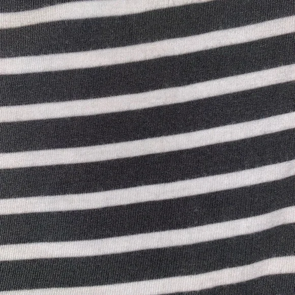 Heart & hips small striped Macy stretch tank green white dress - Picture 6 of 12